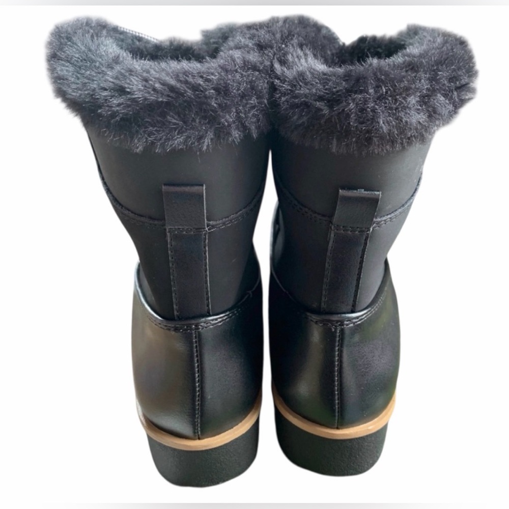 JBU by Jambu Northgate Waterproof Winter Boots Fur Insulated Snow Boots Black - Picture 11 of 13